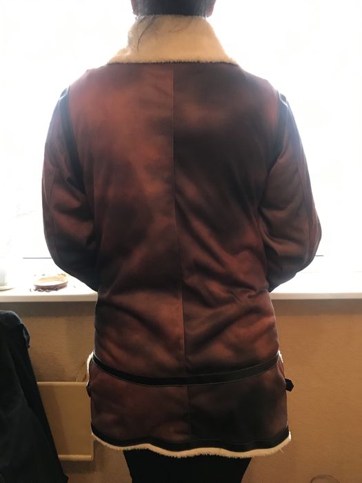 Бардовая Шуба/Пальто