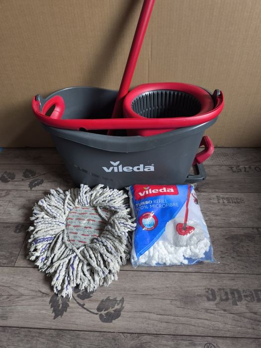 Mop obrotowy Vileda Turbo + 2 wkłady
