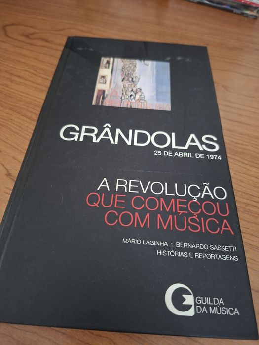Caixa 4 cds Celebrar o 25 de Abril Laginha Sasseti