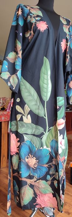 Plażowe kimono, płaszcz kąpielowy,  rozm. uniwersalny