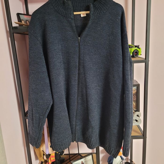 Męski sweter rozpinany