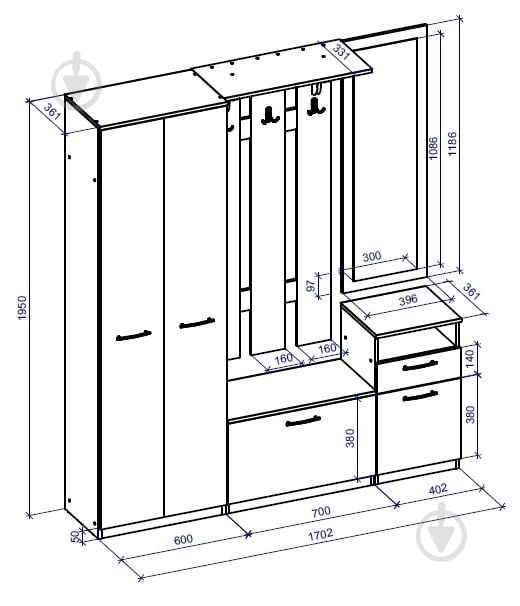 Прихожая в коридор