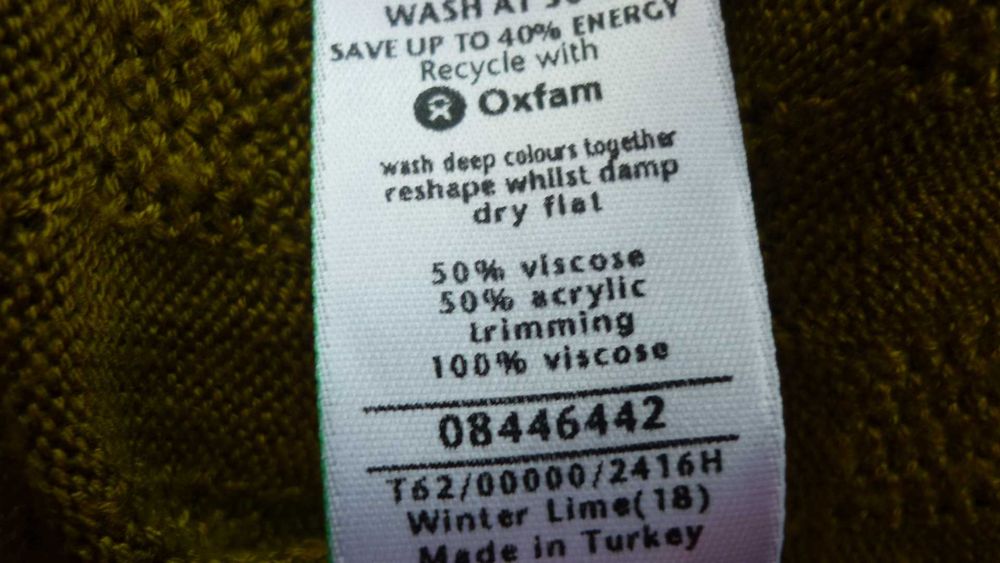 M & S-dzianinowa damska bluzka  r; 44/46