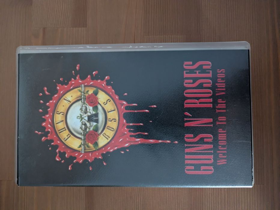 VHS " Guns N Roses - Welcome to the Videos " 1998 (Opt. Estado)