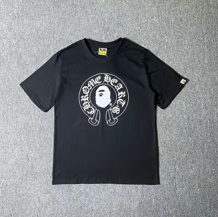 Футболка Bape x Chrome Hearts | Бейп Хром Хардс