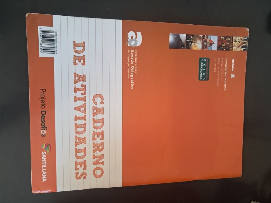 caderno de exercícios/ 8° ano / História/ Santillana