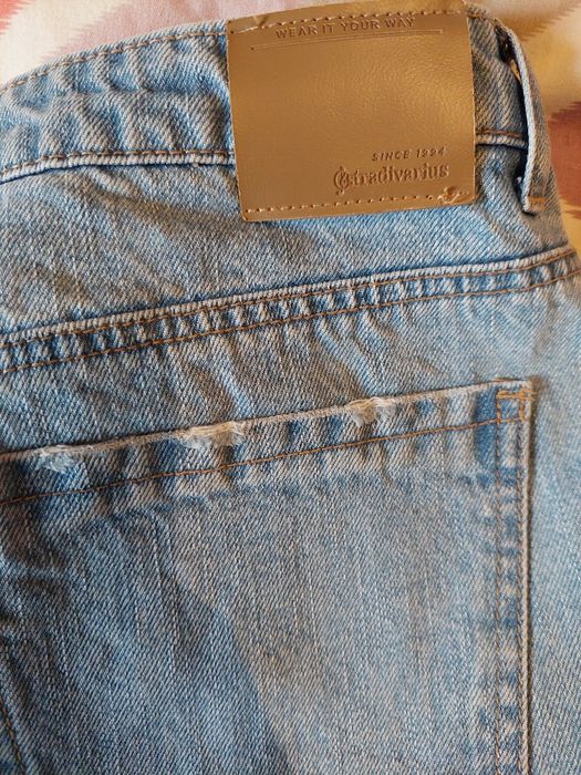 Calções de ganga stradivarius