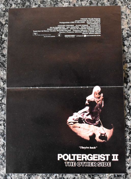 Cinema: Poster "Poltergeist II: The Other Side" (1986)
