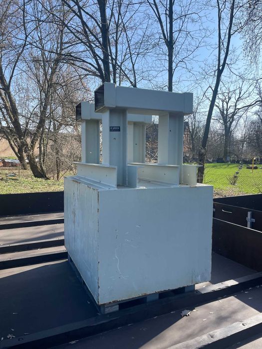 Ubijak do wózka widłowego, do odpadów w kontenerach /przemysłowy/