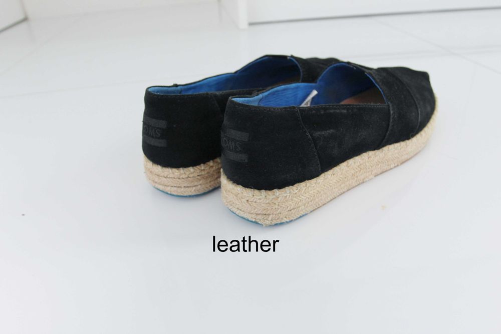 Toms espadryle skóra bez wad W 9,5 - 41