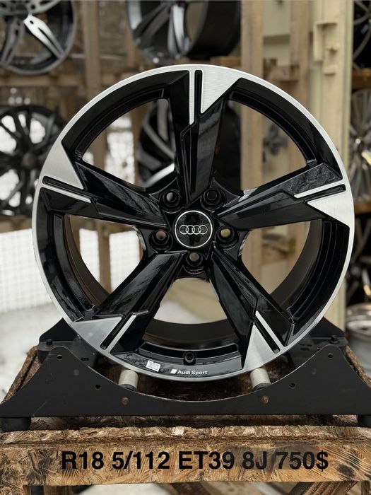 Диски 5/112r18 Audi Skoda Volksvagen 8j ET39