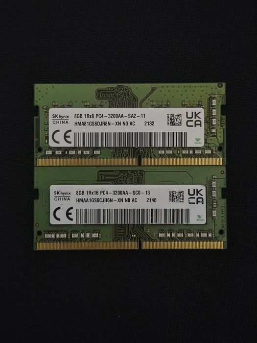 DDR4 SO-DIMM 16GB SK Hynix 3200 Mhz Оперативна пам'ять
