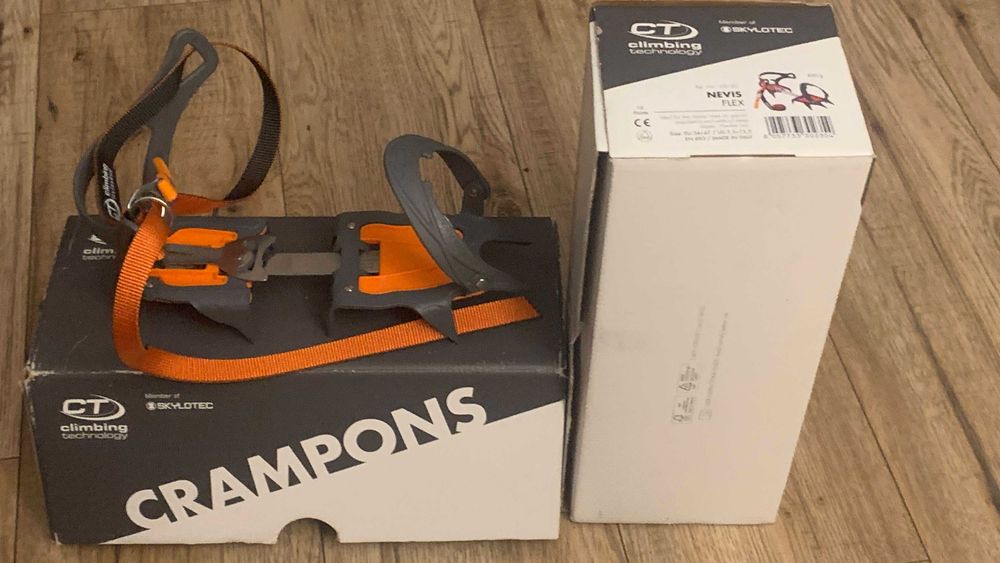 Nowe nieużywane raki koszykowe Climbing Technology Nevis Flex