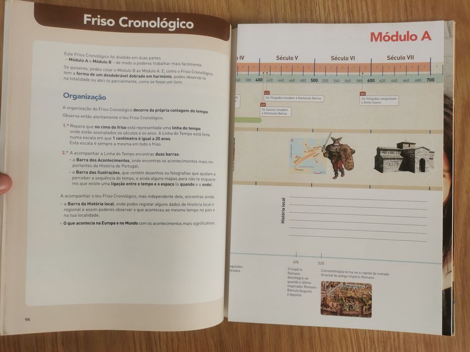 História e Geografia de Portugal - Caderno de atividades 5 ano