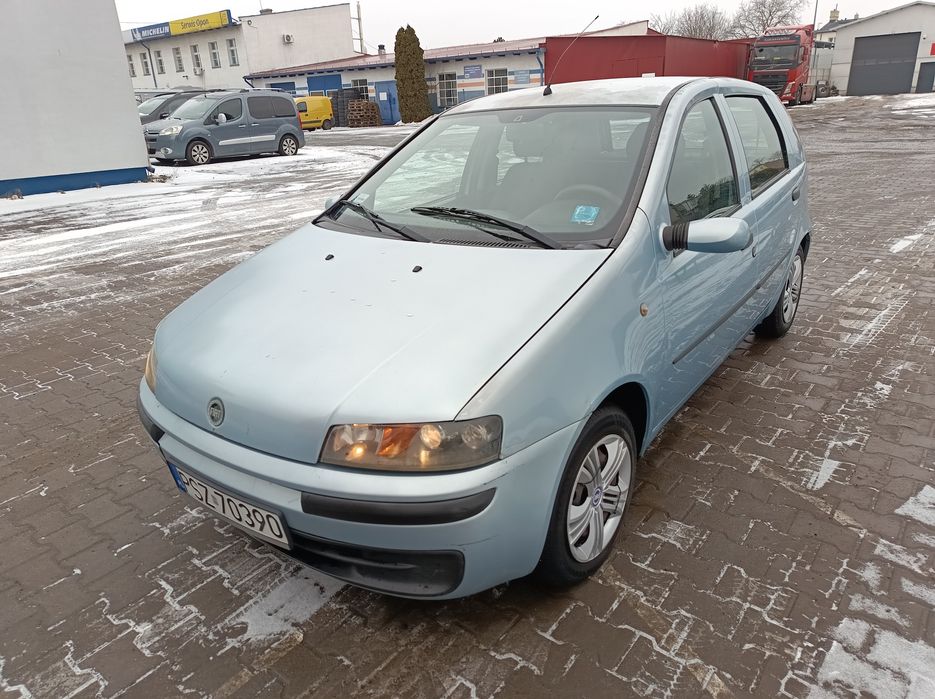 Fiat Punto 1.9 2002 rok klima ABS  zamiana niezawodny