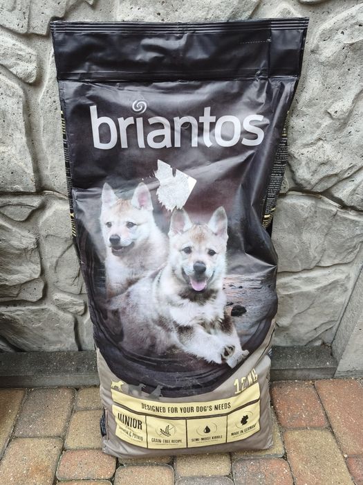 Such karma dla psów Briantos Junior, kurczak z ziemniakami, bez zbóż - 12 kg