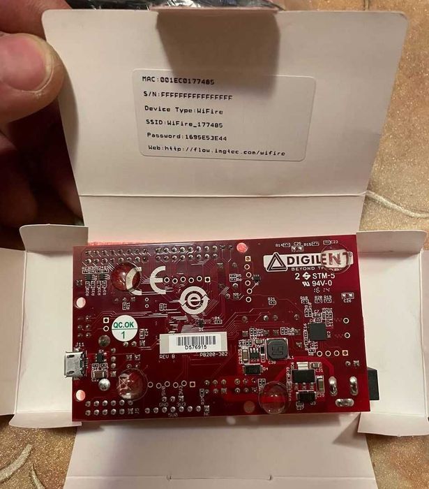Оцінна плата Digilent ChipKIT Wi-Fire на базі Microchip PIC32MZ: 2 990 ...