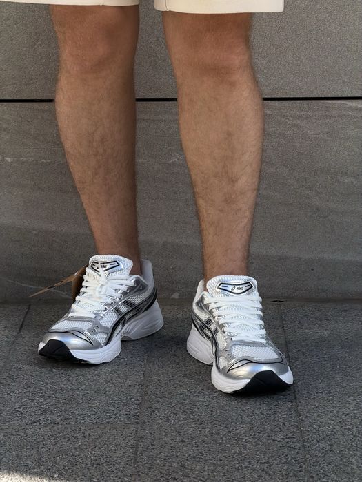 ‼️ БЕЗ ПЕРЕДОПЛАТИ ‼️ ASICS Gel-Kayano 14 біло-сріблясті 41–43
