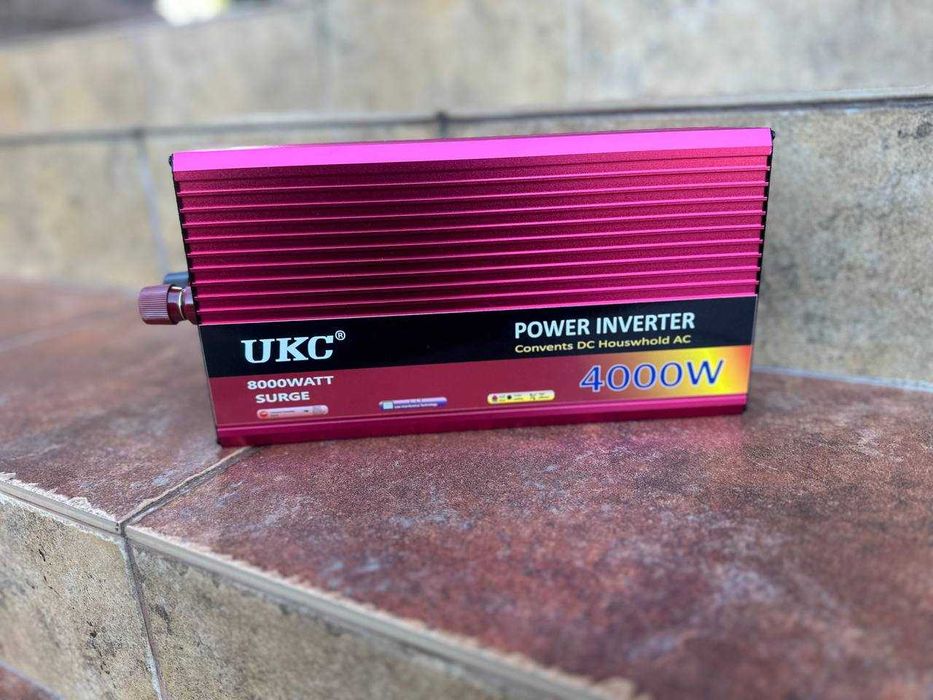 Преобразователь 12 220 4000W. Инвертор для дома. Плавный запуск