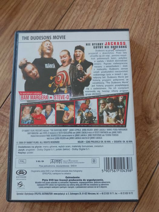The Dudesons Movie dvd
