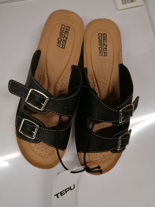 Klapki damskie, buty damskie Tepu