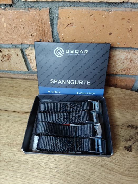 Zestaw 4 pasy mocujące  transportowe 40 cm OSQAR