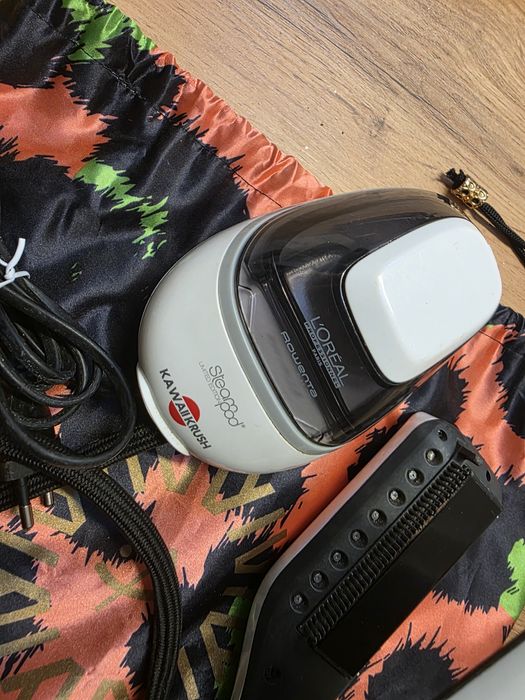 Placas para alisar o cabelo a  vapor