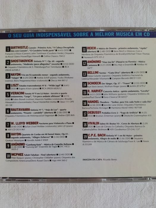 6 CD'S, Música classica