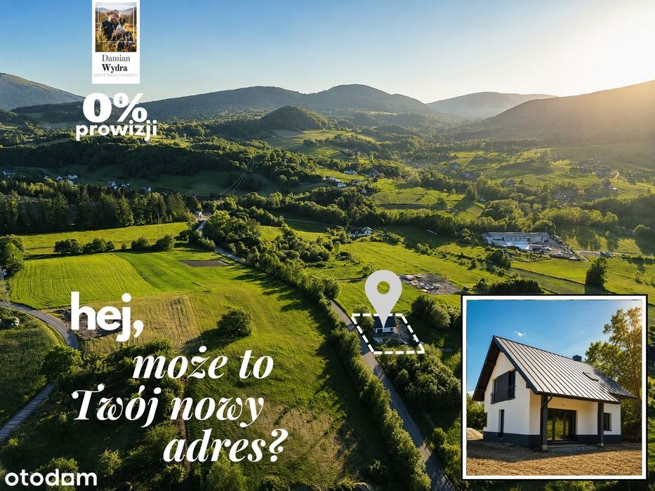Nowy dom wolnostojący | stan deweloperski | panorama gór | 0% prowizji