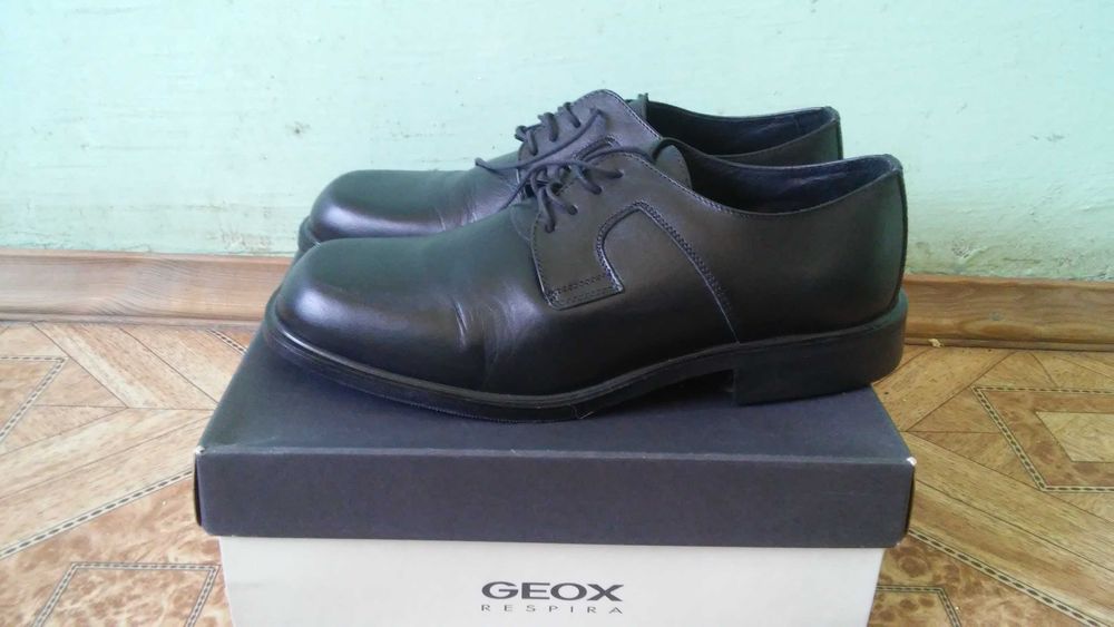 Туфли черные из натуральной кожи