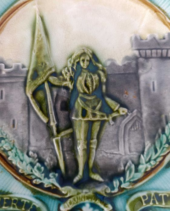 Prato Cerâmica Joana D'Arc