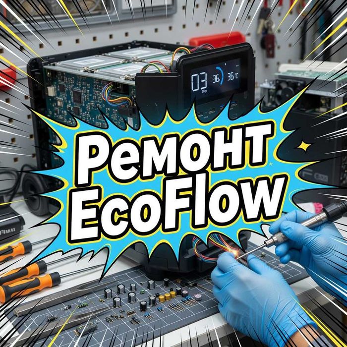 EcoFlow ※ Ремонт зарядних станцій ※Одеса※ ГАРАНТІЯ ※ З ВИЇЗДОМ на дом