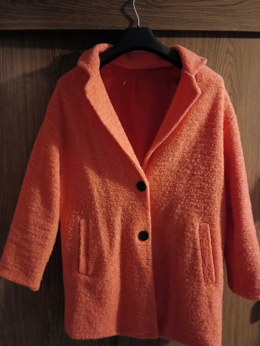 Płaszcz materiałowy damski