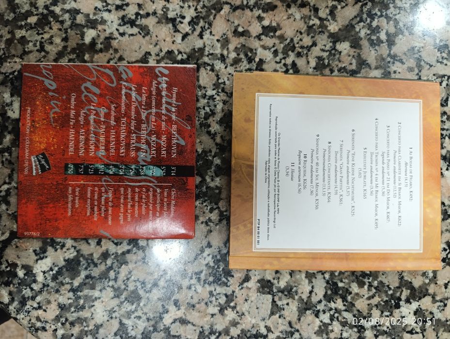CDs de música clássica