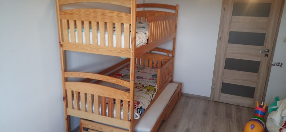 Łóżko piętrowe 3miejsca do spania