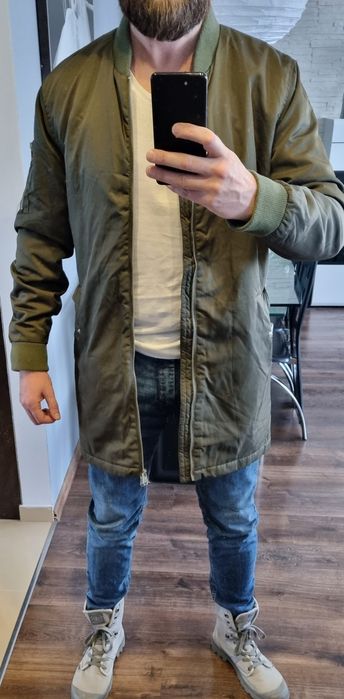 Kurtka bomberka dłuższy fason