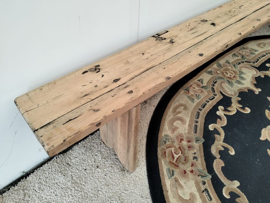 Ławka stara drewniana mocna 250cm