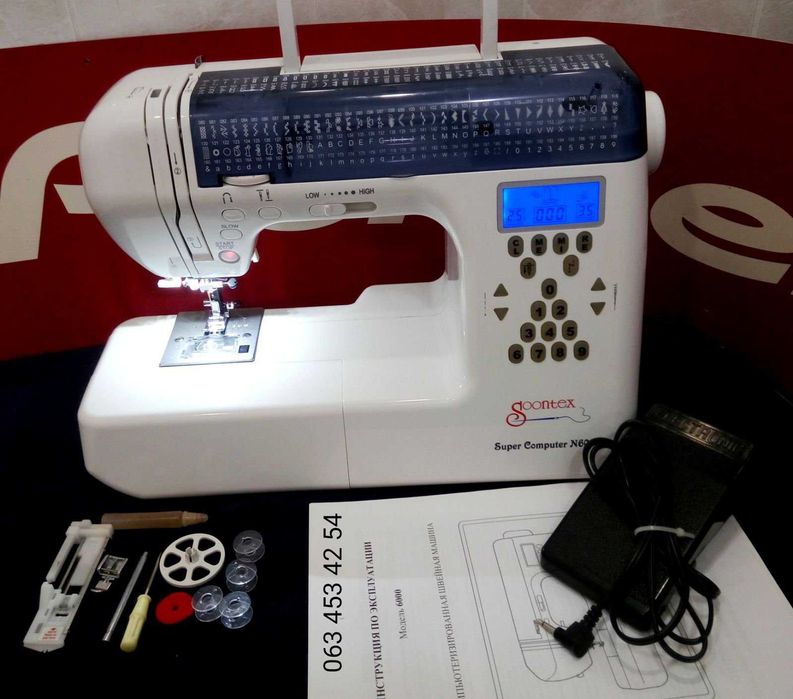 Компьютеризированная швейная машина SOONTEX 6000: 16 000 грн