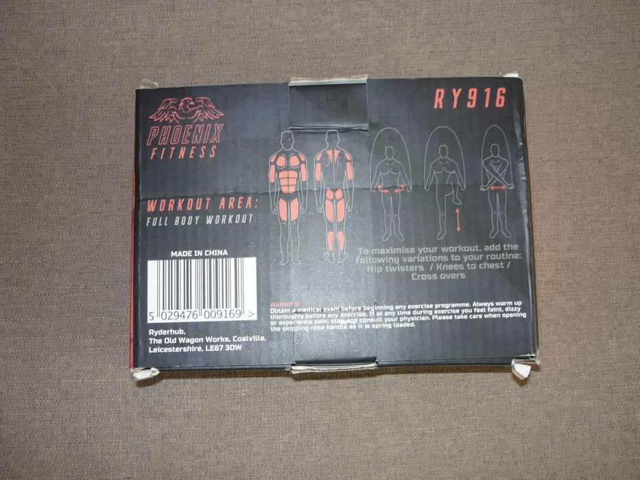 Obciążona skakanka do ćwiczeń