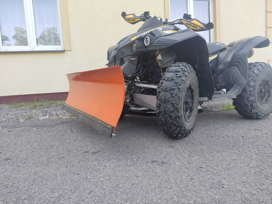 Pług do śniegu do Quada szybki montaż na click nowy solidny dostawa