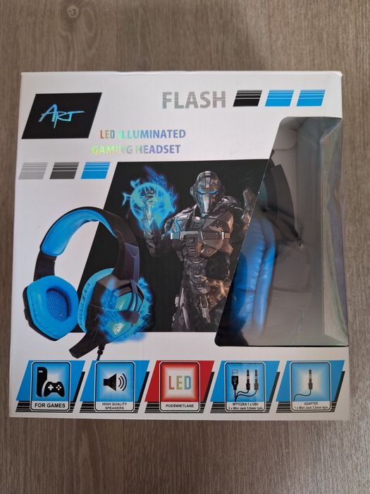 Słuchawki gamingowe FLASH