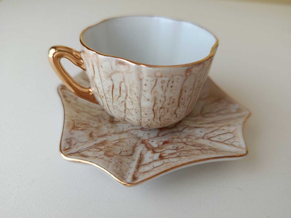 Conjunto Café pintado à mão