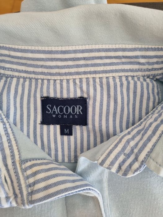 Camisola azul claro da Saccor