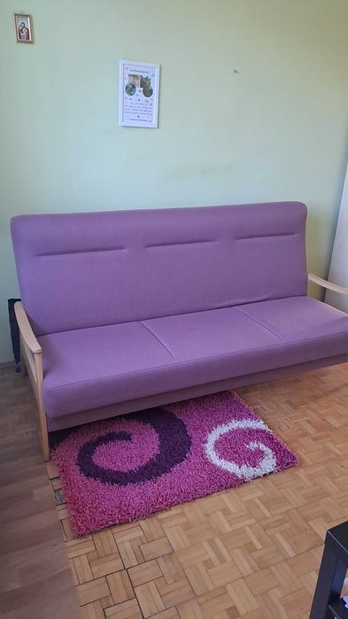 Sofa kanapa wersalka rozkładana wygodna, jak nowa z Agaty