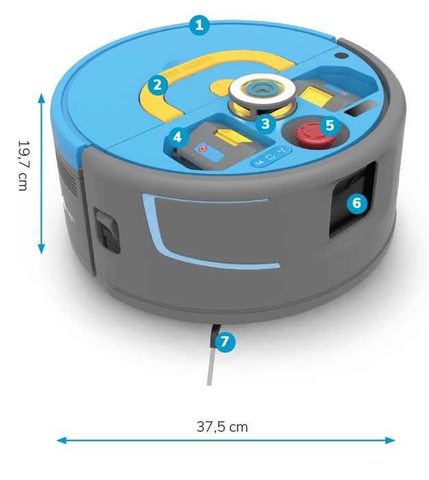 Robot sprzatający co-botic 1900 i-team okazja