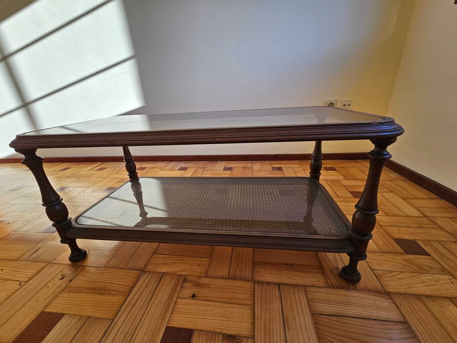 Mesa de centro retangular