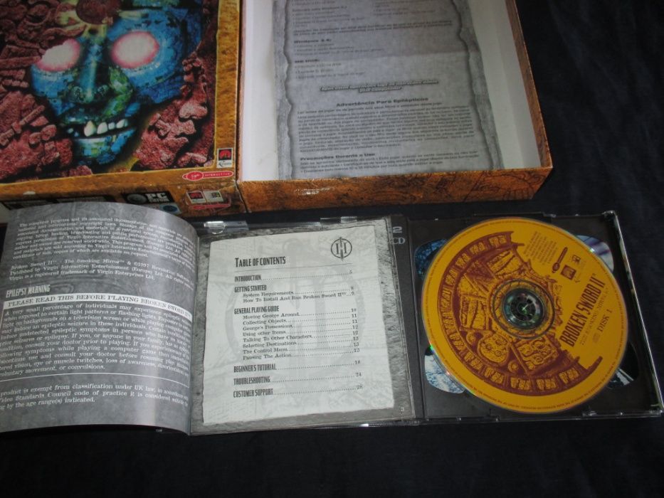Jogos PC Vintage Clássicos cd-rom