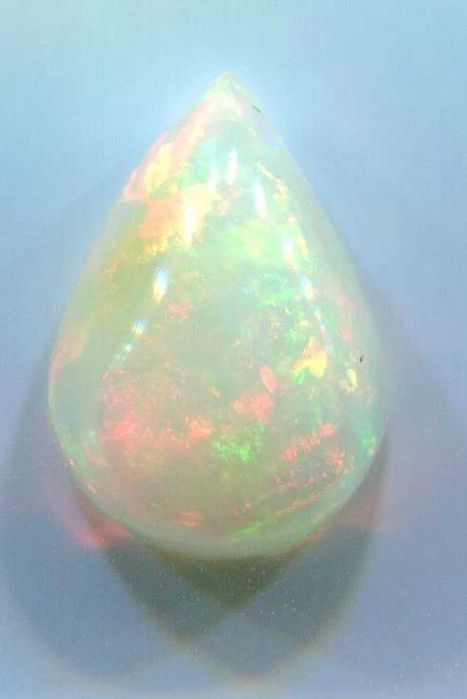 Opala Welo Etíope Natural Polida – 1,95 Quilates (11 mm x 8 mm) Pedra Preciosa Deslumbrante