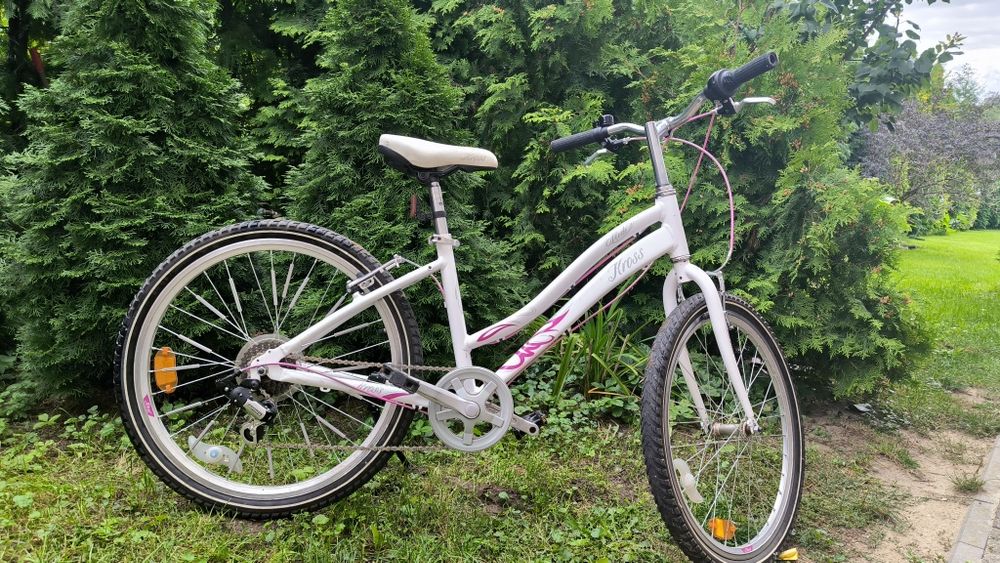 Kross Modo 24" – biało-różowy – zadbany – 550 zł