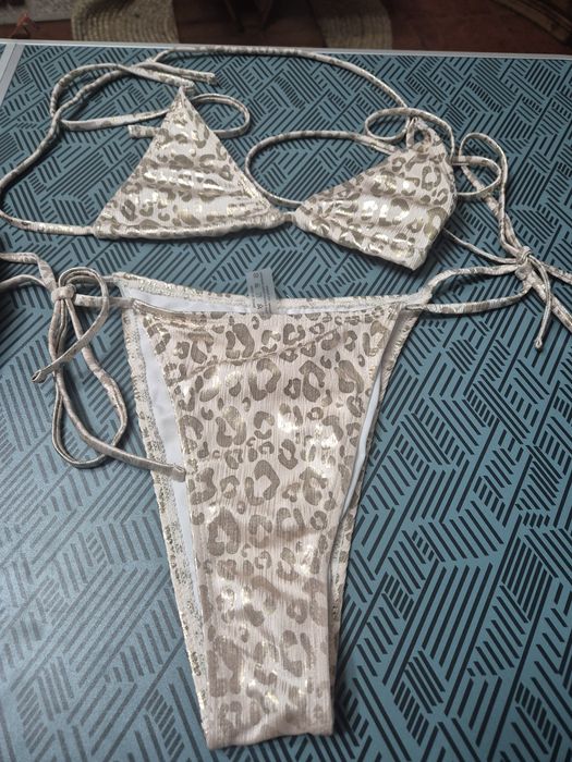 Bikini tigresa dourado